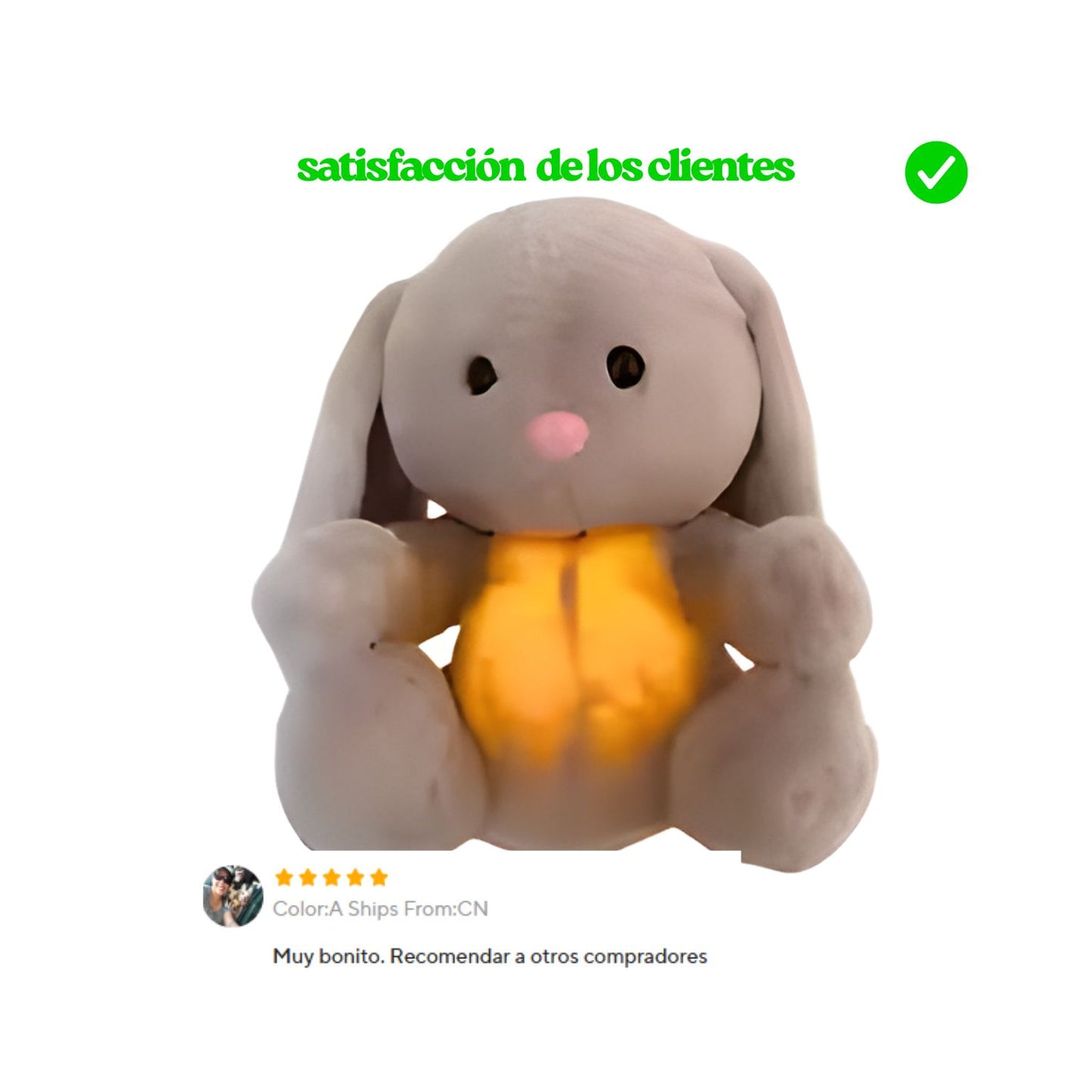 Conejo de Peluche que respira
