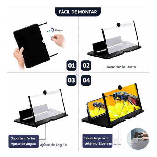 Ampliador de pantalla portátil