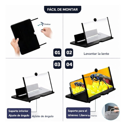 Ampliador de pantalla portátil