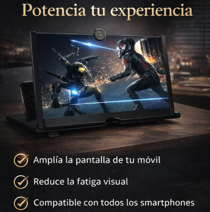 Ampliador de pantalla portátil